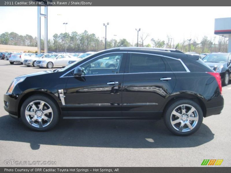 Black Raven / Shale/Ebony 2011 Cadillac SRX FWD