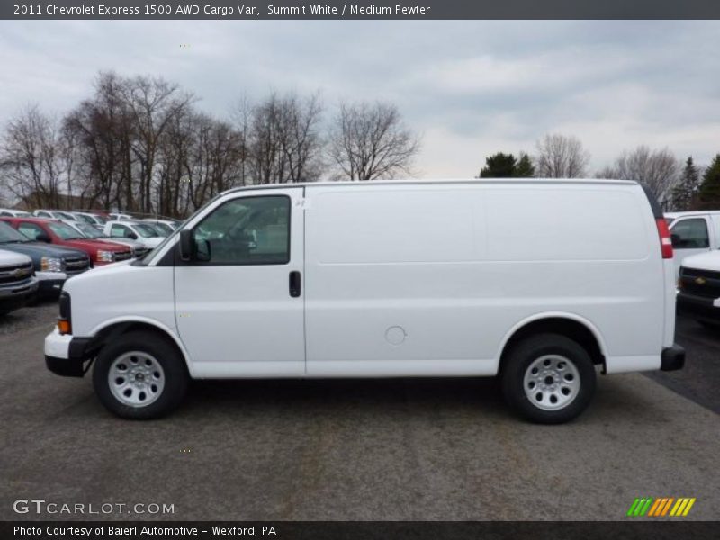  2011 Express 1500 AWD Cargo Van Summit White