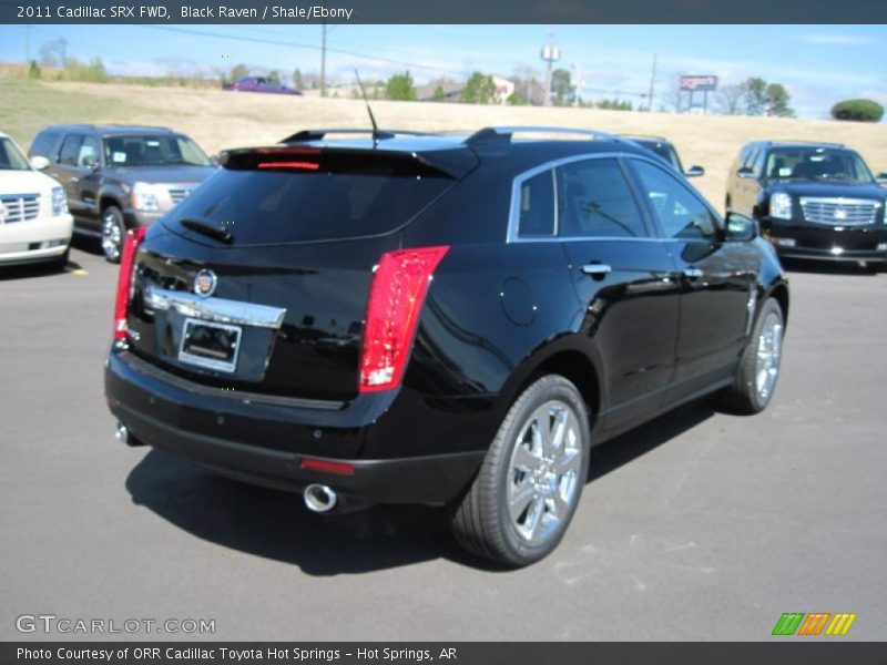 Black Raven / Shale/Ebony 2011 Cadillac SRX FWD