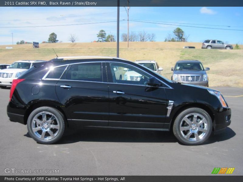 Black Raven / Shale/Ebony 2011 Cadillac SRX FWD