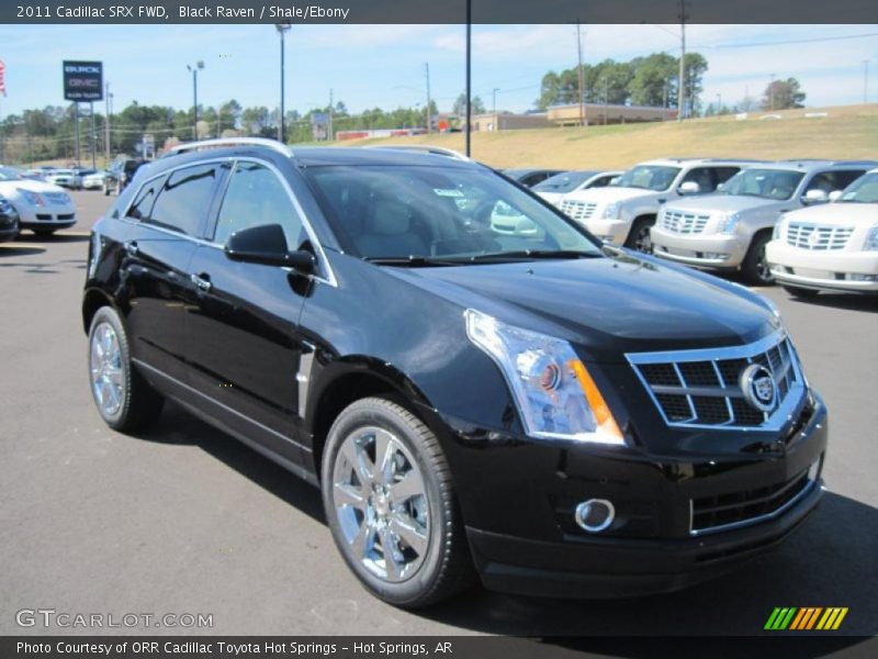 Black Raven / Shale/Ebony 2011 Cadillac SRX FWD