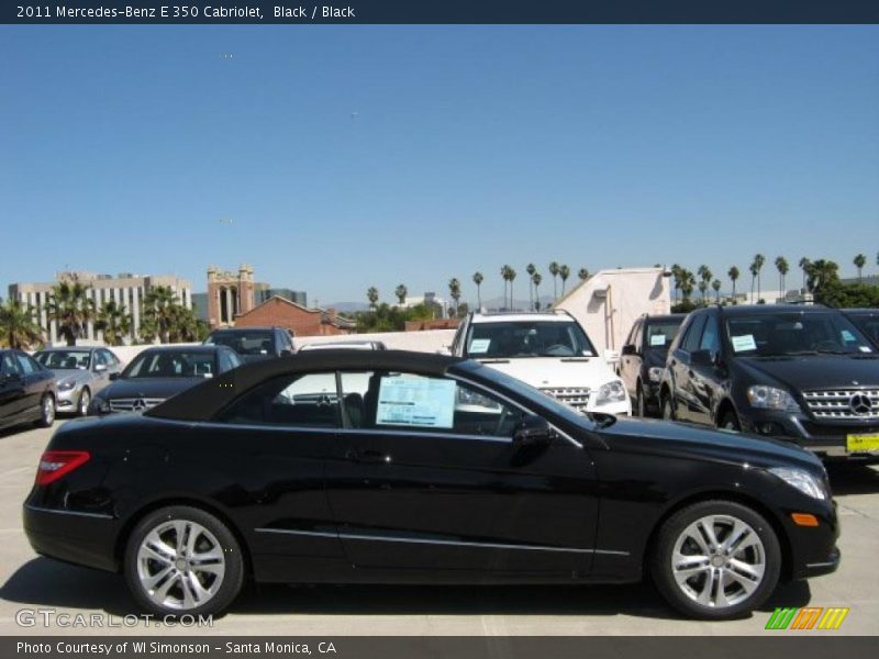  2011 E 350 Cabriolet Black