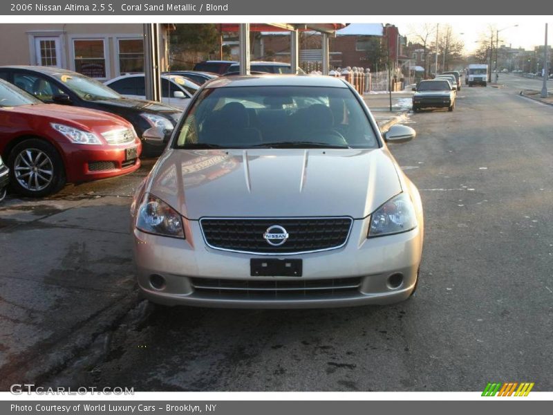 Coral Sand Metallic / Blond 2006 Nissan Altima 2.5 S