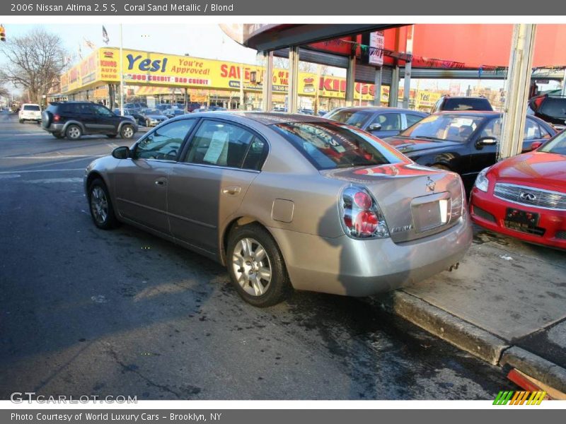 Coral Sand Metallic / Blond 2006 Nissan Altima 2.5 S