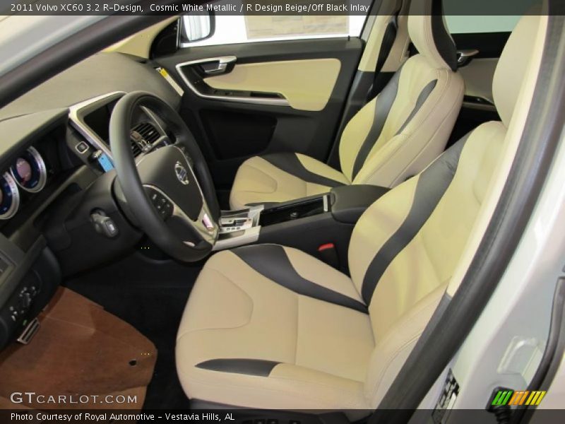  2011 XC60 3.2 R-Design R Design Beige/Off Black Inlay Interior