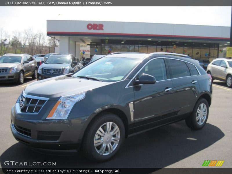 Gray Flannel Metallic / Titanium/Ebony 2011 Cadillac SRX FWD