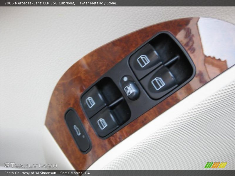 Controls of 2006 CLK 350 Cabriolet