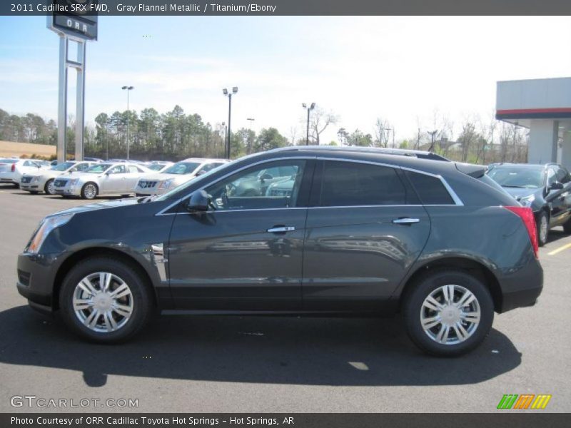Gray Flannel Metallic / Titanium/Ebony 2011 Cadillac SRX FWD