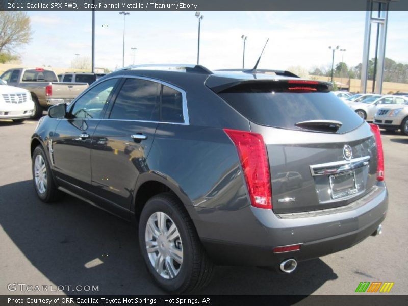 Gray Flannel Metallic / Titanium/Ebony 2011 Cadillac SRX FWD