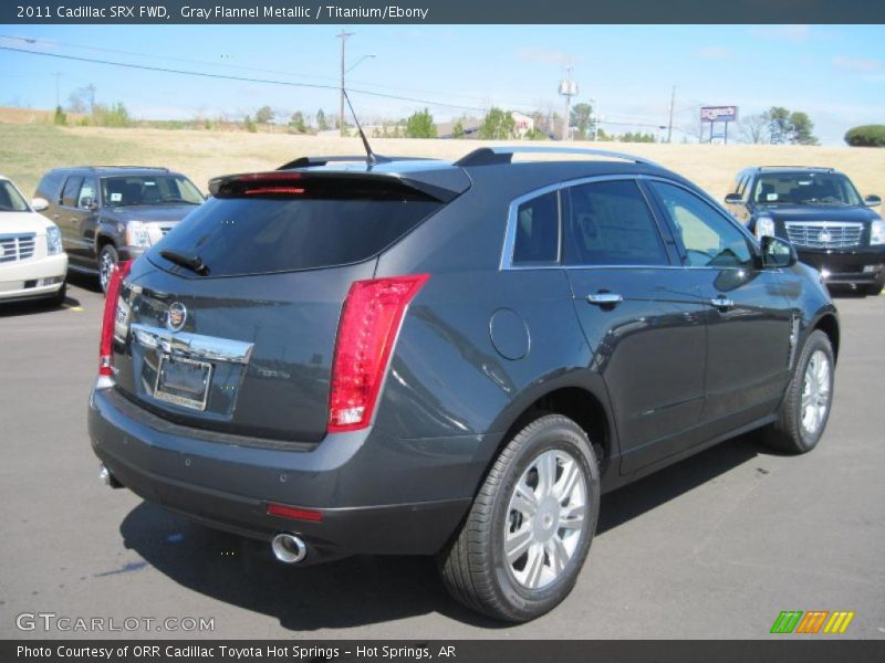 Gray Flannel Metallic / Titanium/Ebony 2011 Cadillac SRX FWD