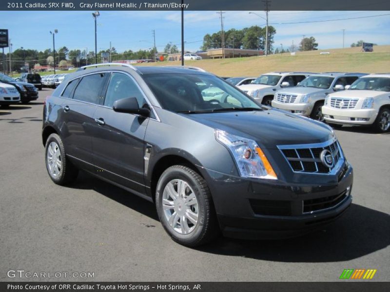 Gray Flannel Metallic / Titanium/Ebony 2011 Cadillac SRX FWD
