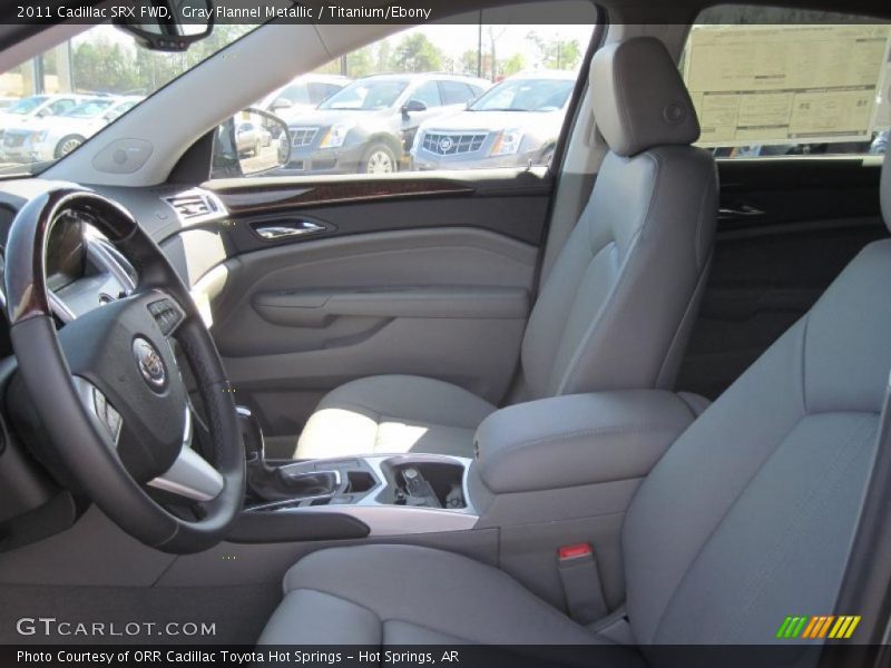 Gray Flannel Metallic / Titanium/Ebony 2011 Cadillac SRX FWD