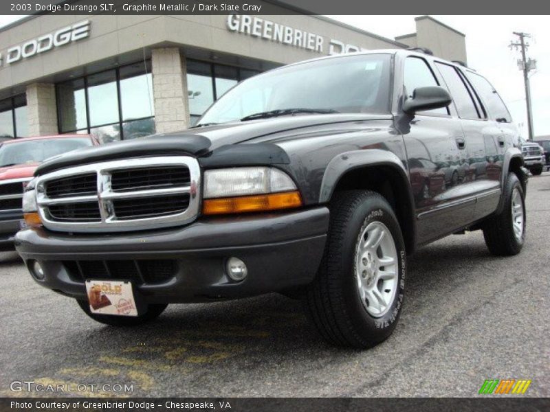 Graphite Metallic / Dark Slate Gray 2003 Dodge Durango SLT