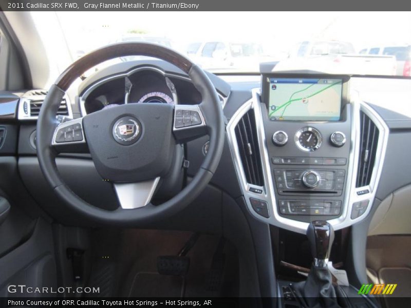 Gray Flannel Metallic / Titanium/Ebony 2011 Cadillac SRX FWD