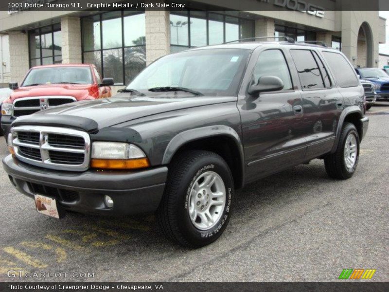 Graphite Metallic / Dark Slate Gray 2003 Dodge Durango SLT