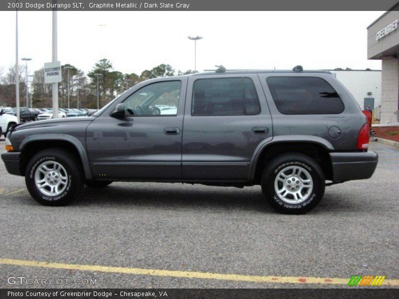Graphite Metallic / Dark Slate Gray 2003 Dodge Durango SLT