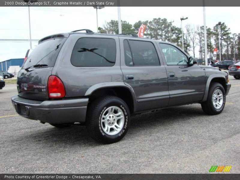 Graphite Metallic / Dark Slate Gray 2003 Dodge Durango SLT