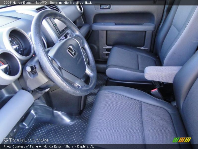 Shoreline Mist Metallic / Black 2003 Honda Element EX AWD