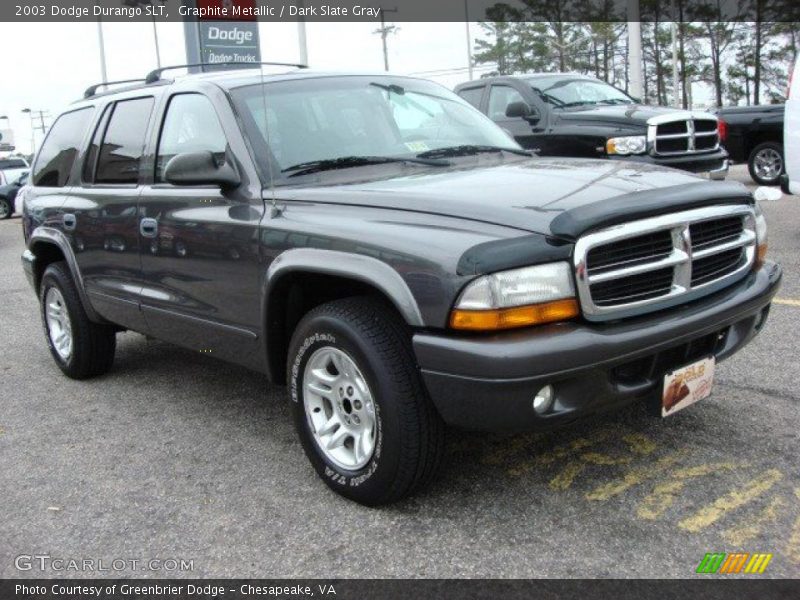 Graphite Metallic / Dark Slate Gray 2003 Dodge Durango SLT