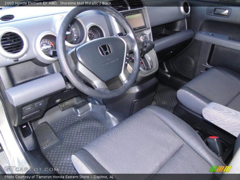 Shoreline Mist Metallic / Black 2003 Honda Element EX AWD
