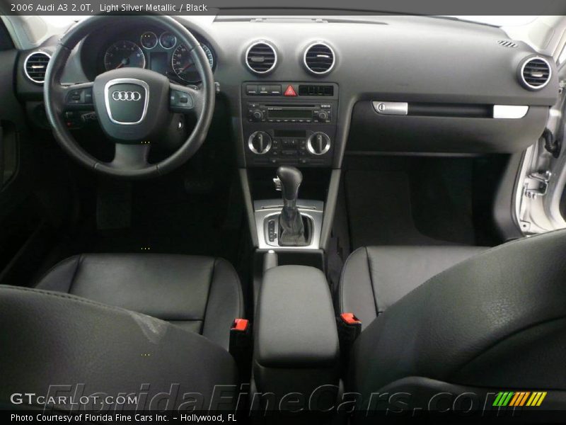 Light Silver Metallic / Black 2006 Audi A3 2.0T