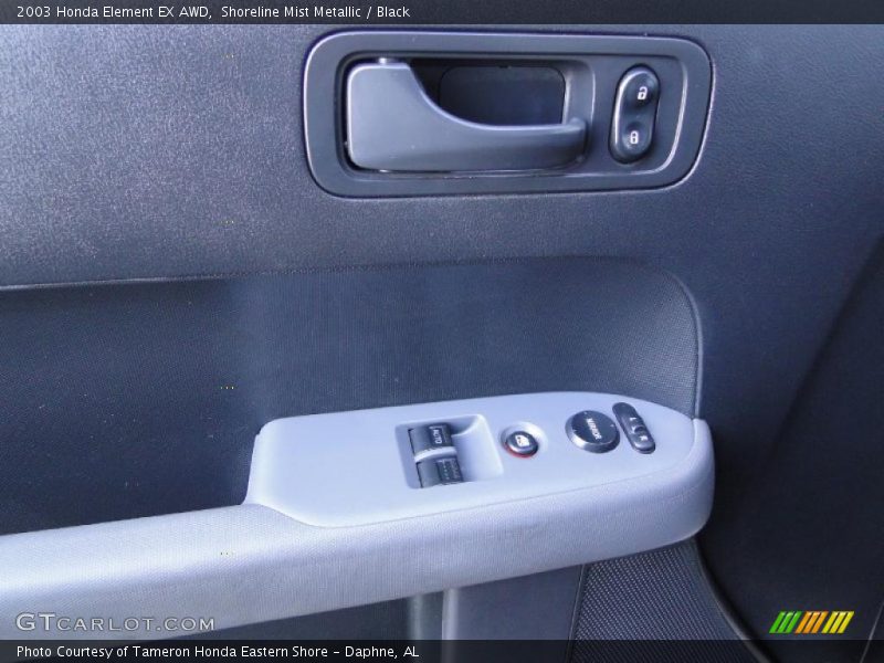 Shoreline Mist Metallic / Black 2003 Honda Element EX AWD