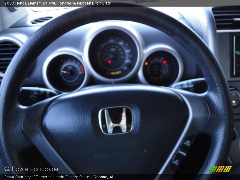 Shoreline Mist Metallic / Black 2003 Honda Element EX AWD