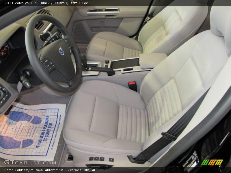  2011 V50 T5 Dalaro Quartz T Tec Interior