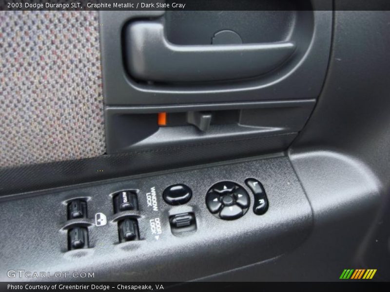 Graphite Metallic / Dark Slate Gray 2003 Dodge Durango SLT