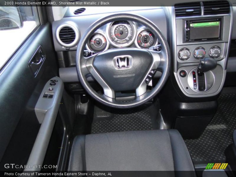 Shoreline Mist Metallic / Black 2003 Honda Element EX AWD