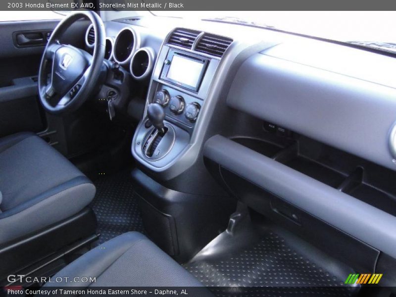 Shoreline Mist Metallic / Black 2003 Honda Element EX AWD
