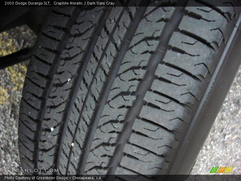 Graphite Metallic / Dark Slate Gray 2003 Dodge Durango SLT