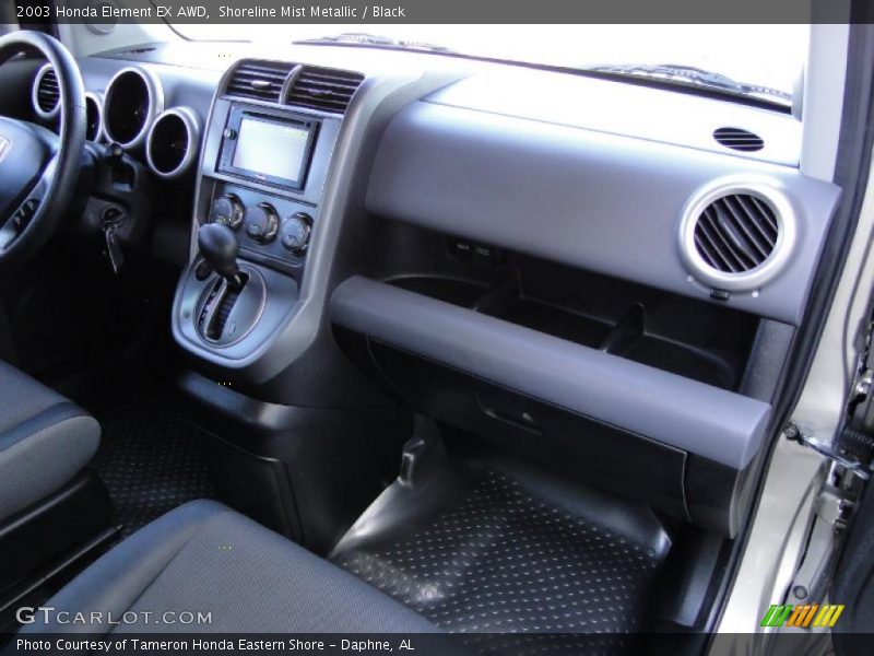 Shoreline Mist Metallic / Black 2003 Honda Element EX AWD