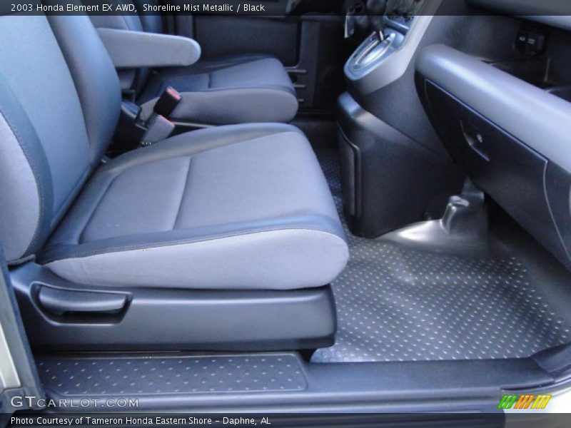 Shoreline Mist Metallic / Black 2003 Honda Element EX AWD