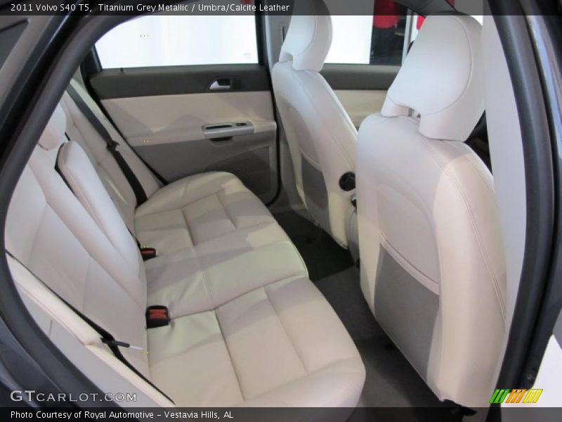 Titanium Grey Metallic / Umbra/Calcite Leather 2011 Volvo S40 T5