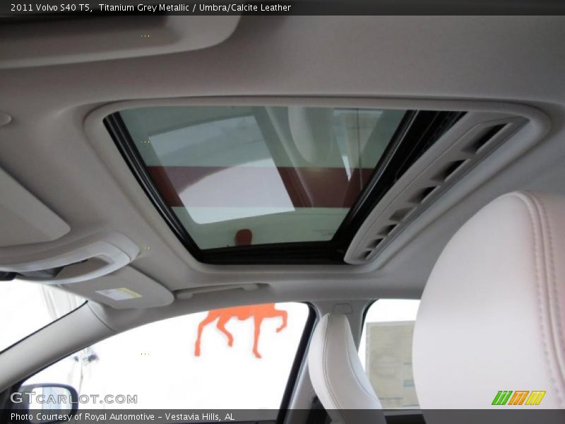 Sunroof of 2011 S40 T5
