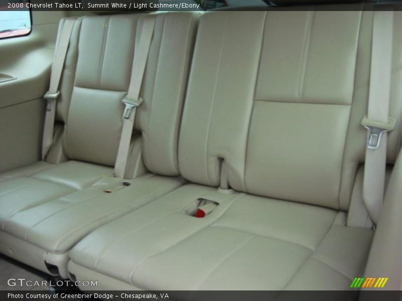 Summit White / Light Cashmere/Ebony 2008 Chevrolet Tahoe LT