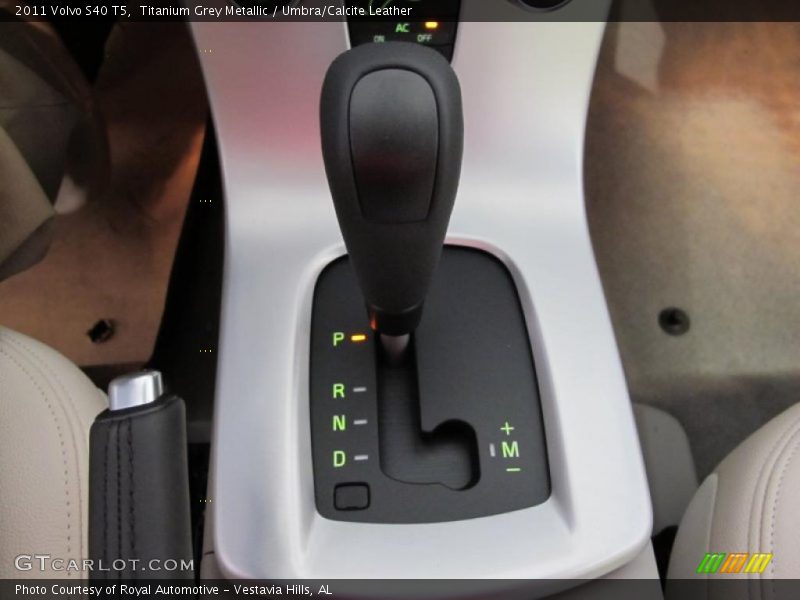  2011 S40 T5 5 Speed Geartronic Automatic Shifter