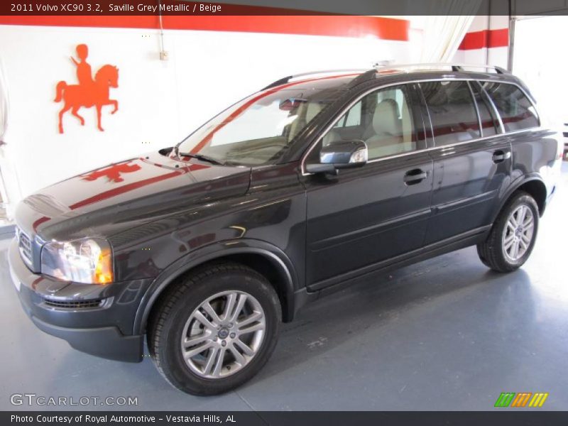 Saville Grey Metallic / Beige 2011 Volvo XC90 3.2