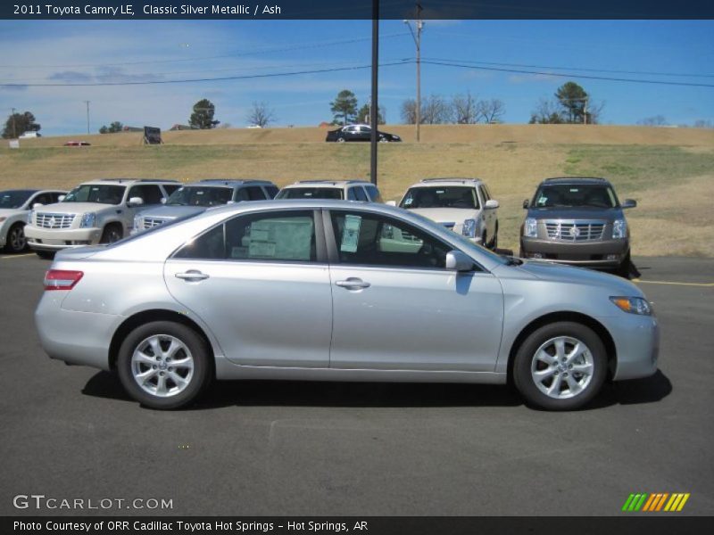 Classic Silver Metallic / Ash 2011 Toyota Camry LE