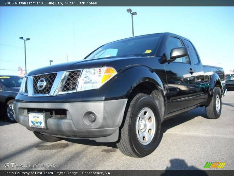 Super Black / Steel 2006 Nissan Frontier XE King Cab