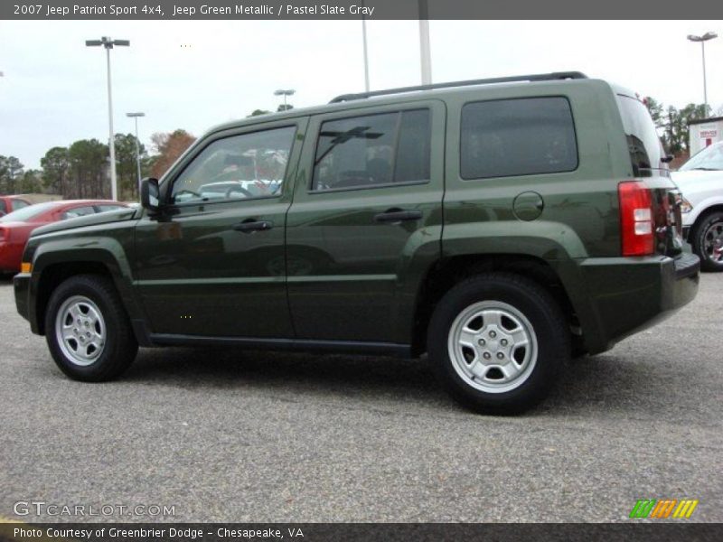 Jeep Green Metallic / Pastel Slate Gray 2007 Jeep Patriot Sport 4x4