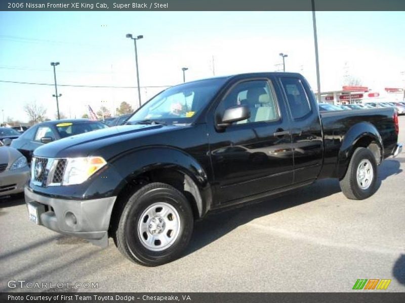 Super Black / Steel 2006 Nissan Frontier XE King Cab