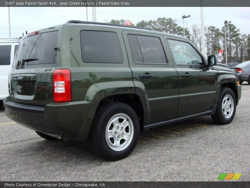 Jeep Green Metallic / Pastel Slate Gray 2007 Jeep Patriot Sport 4x4