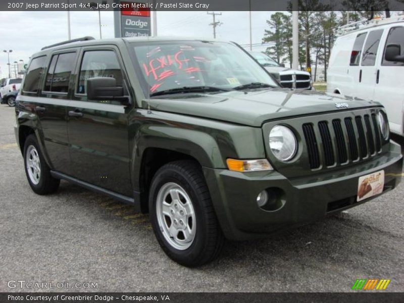 Jeep Green Metallic / Pastel Slate Gray 2007 Jeep Patriot Sport 4x4