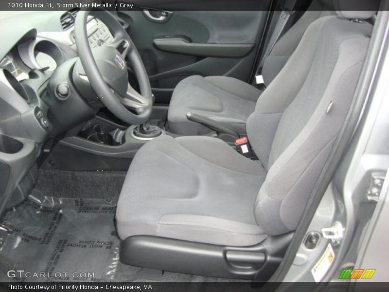  2010 Fit  Gray Interior