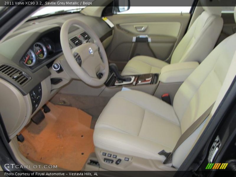 Saville Grey Metallic / Beige 2011 Volvo XC90 3.2