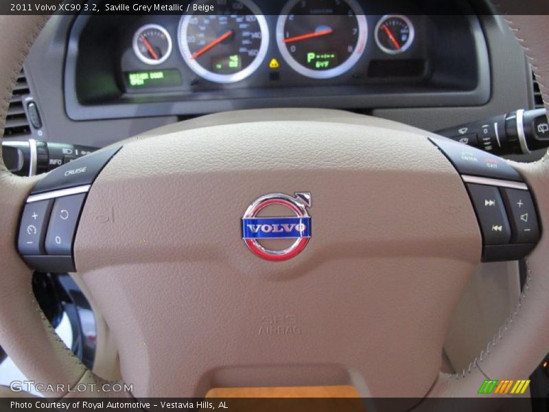 Saville Grey Metallic / Beige 2011 Volvo XC90 3.2