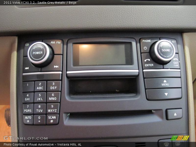 Saville Grey Metallic / Beige 2011 Volvo XC90 3.2