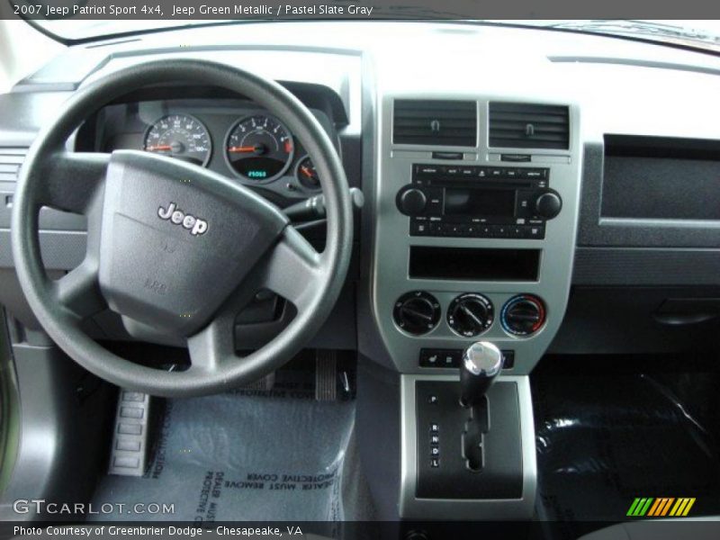 Jeep Green Metallic / Pastel Slate Gray 2007 Jeep Patriot Sport 4x4
